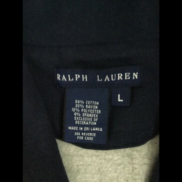 Ralph Lauren Button Front Sweatshirt - Picture 3 of 5